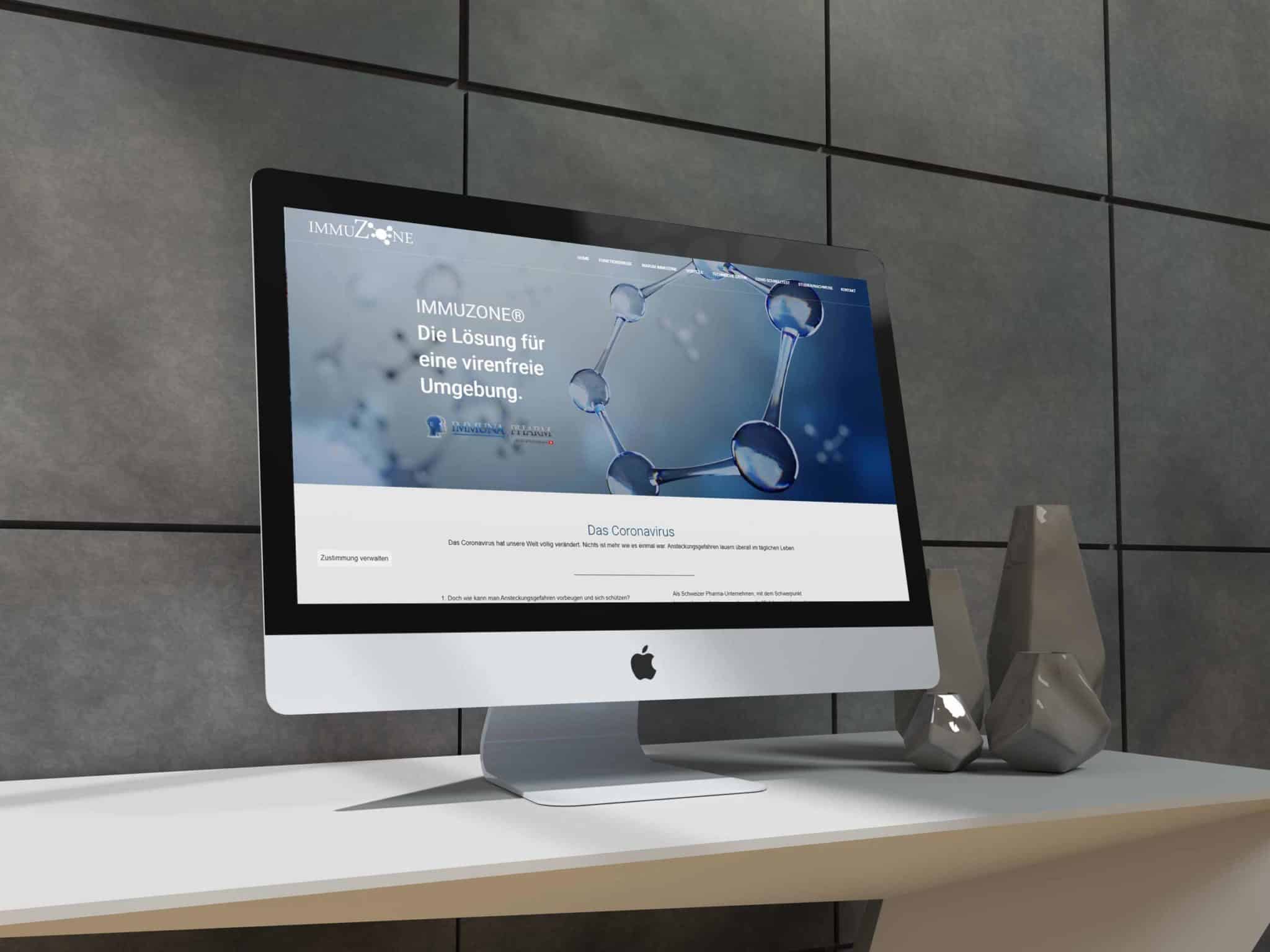 IMMUZONE FINDYOURDESIGN WEBDESIGN 1