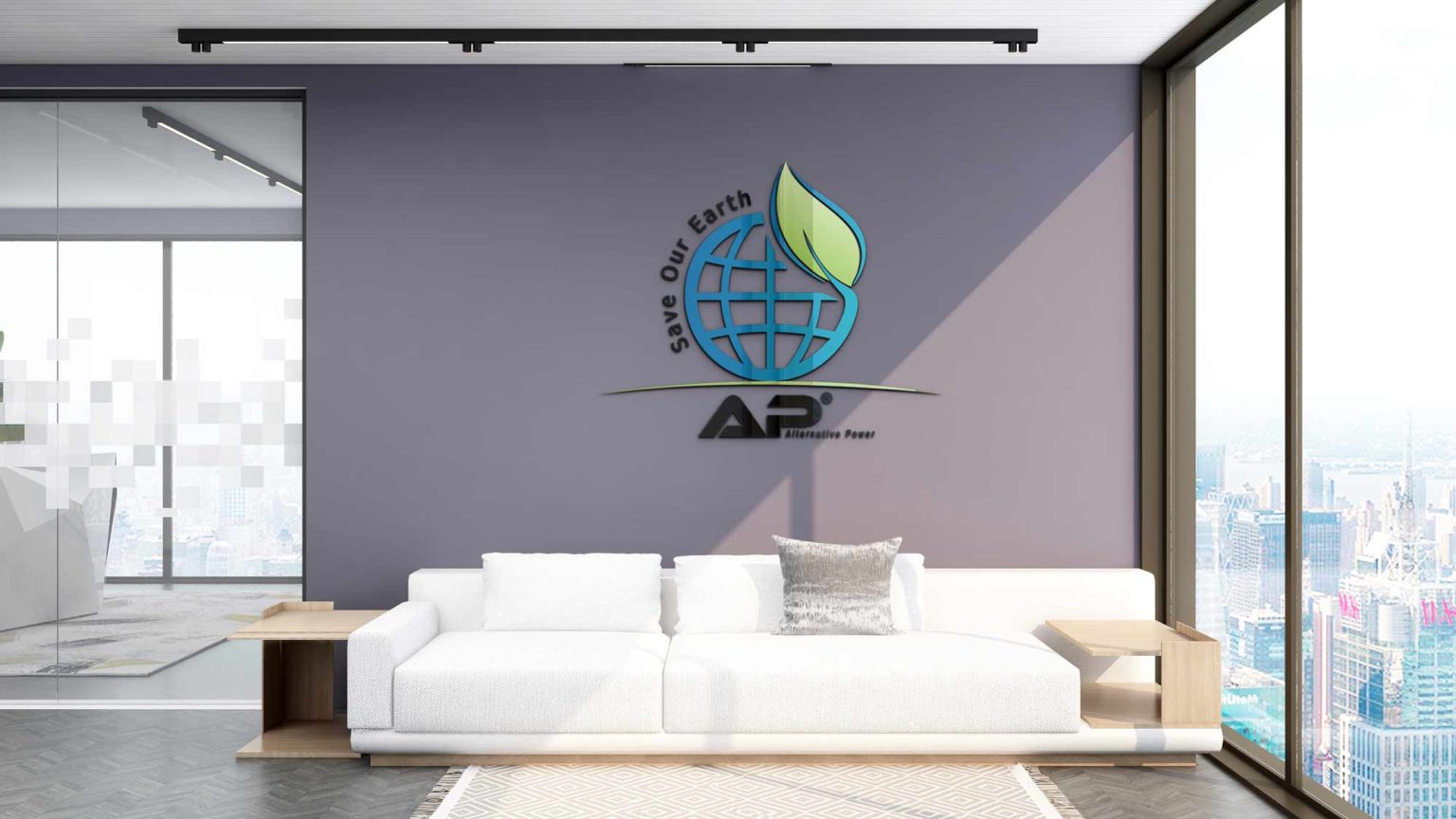 FINDYOURDESIGN LOGO DESIGN KAUFERING WERBEAGENTUR GRAFIK AP SOLAR LOGO