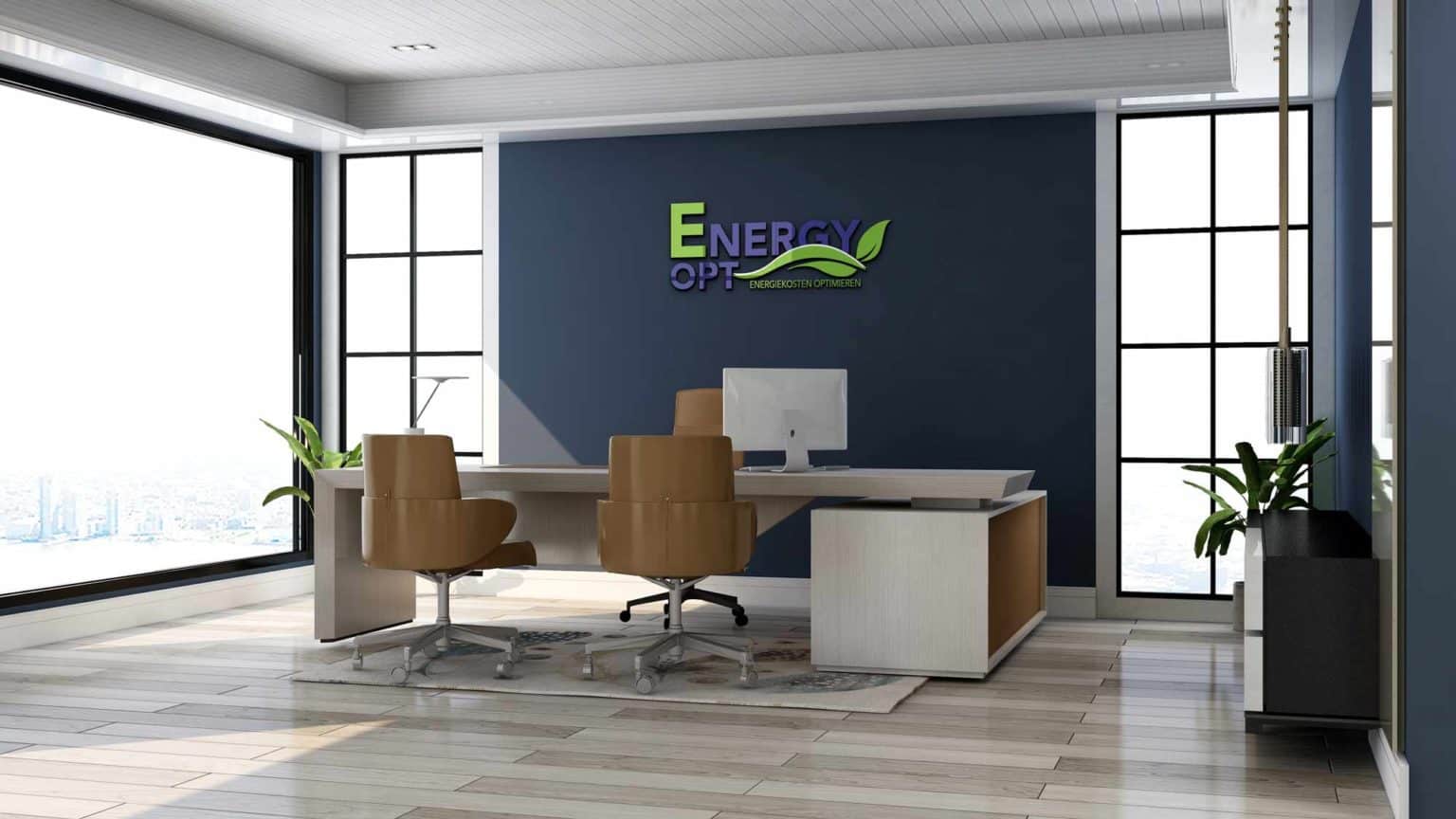 FINDYOURDESIGN LOGO DESIGN KAUFERING WERBEAGENTUR GRAFIK Energy Opt SOLAR