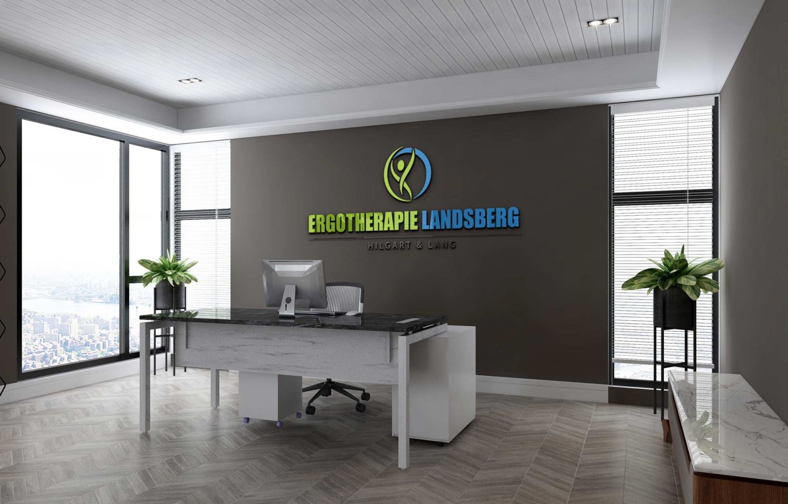 FINDYOURDESIGN LOGO DESIGN KAUFERING WERBEAGENTUR GRAFIK ERGOTHERAPIE PRAXIS LANDSBERG